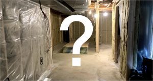 unfinished basement ready to transformation - what's the difference between renovation remodeling and finishing